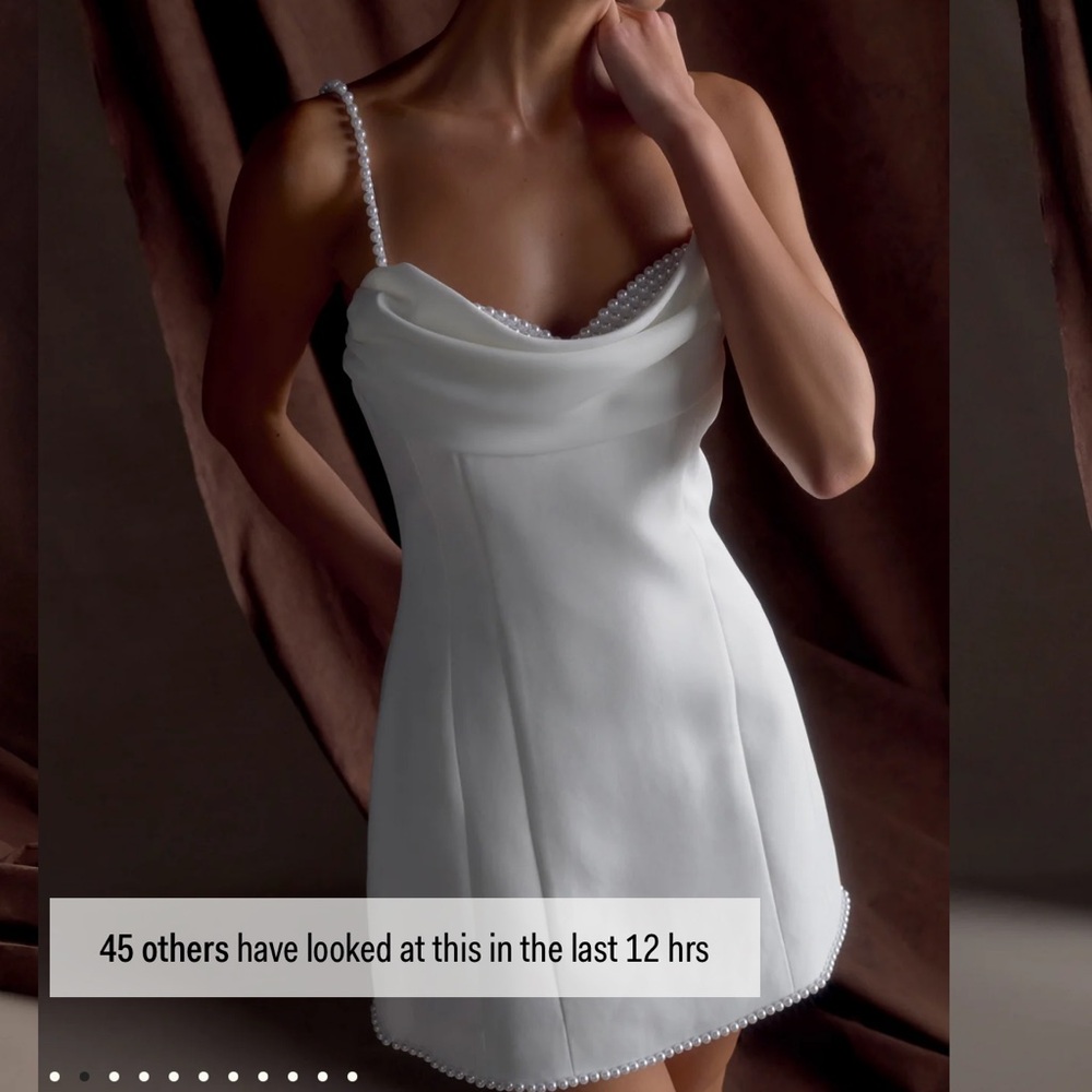 MESHKI LILIANE MINI DRESS